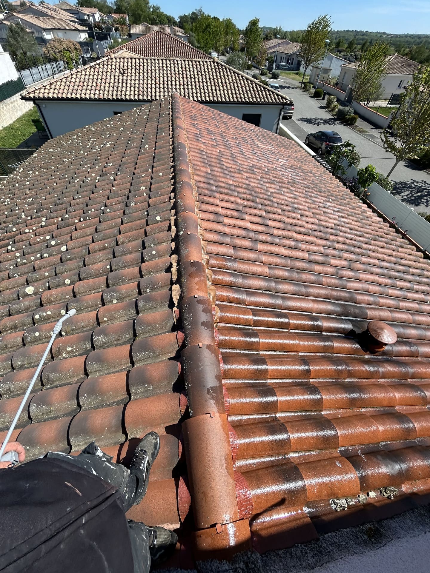Réparation couverture toiture tuiles par artisan couvreur à Anglet 64600